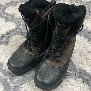 Salomon Mens 8.5  Thinsulate Waterproof Contagrip Duck Boot Winter Boots